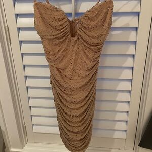 Beautiful cream sparkly Oh Polly dress.